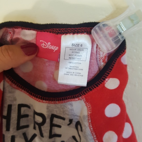 Minnie Mouse polka dot top - Picture 4 of 5